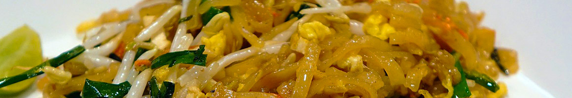 Eating Thai at Jasmine Rice Thai Restaurant Rittenhouse restaurant in Philadelphia, PA.
